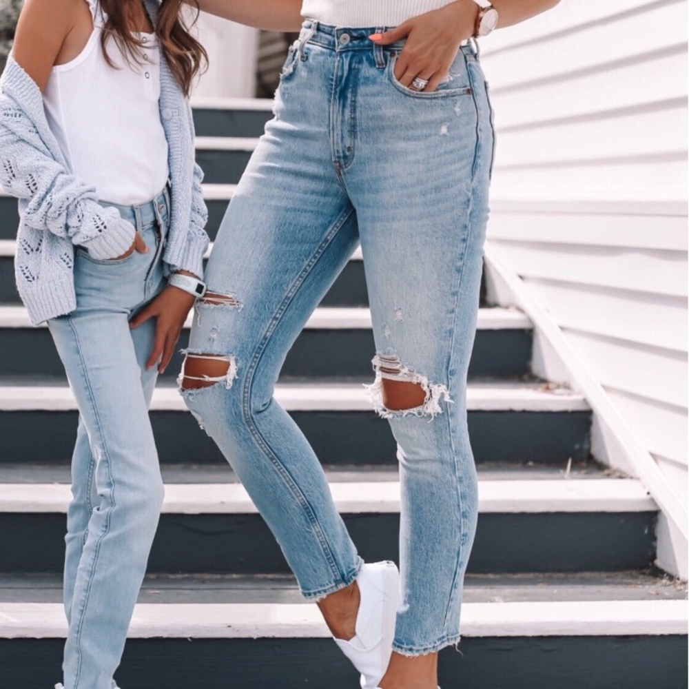 Abercrombie curvy love Jeans